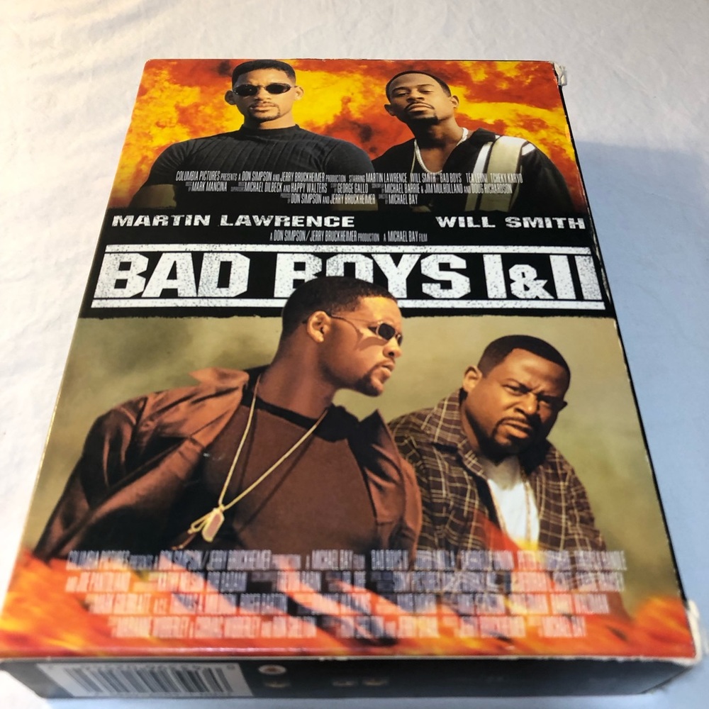 Bad Boys Movies 1 & 2 DVD Will Smith Martin Lawrence